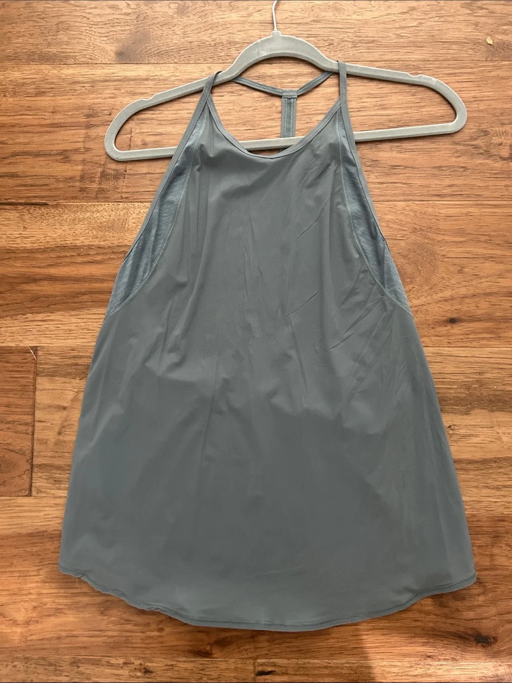 Light Steel Blue Racerback Tank Top